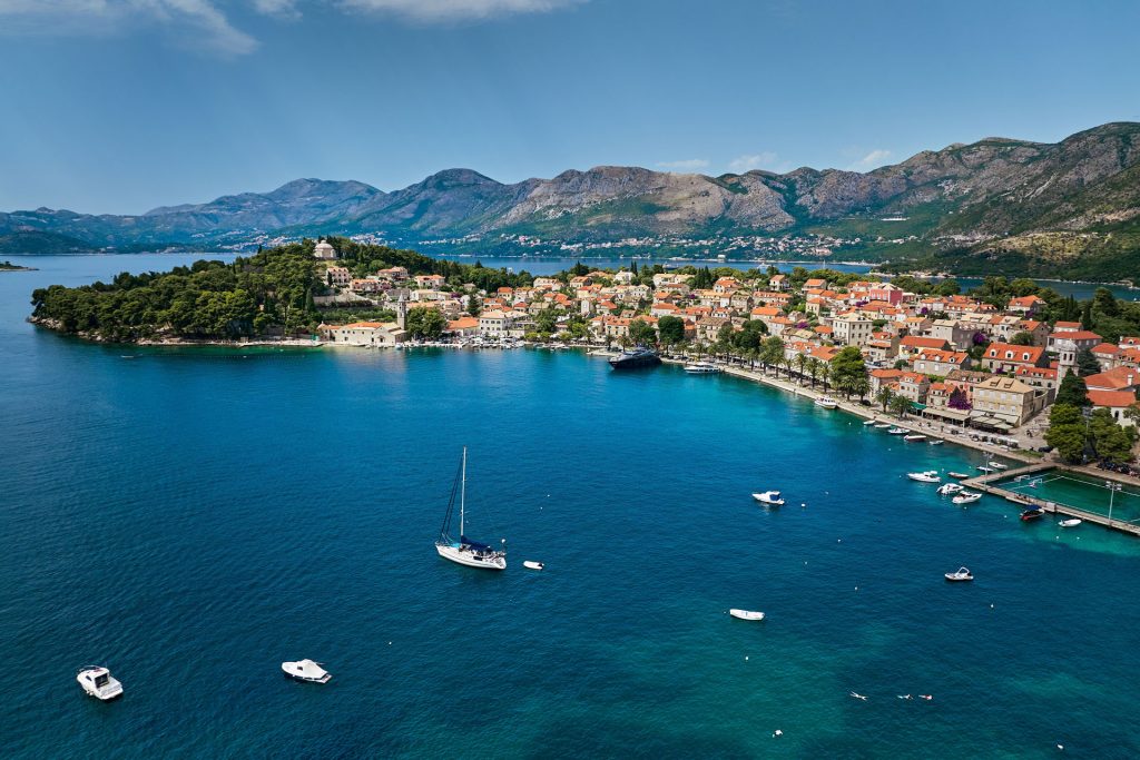 Cavtat et l&rsquo;île de Lokrum